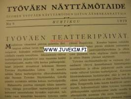 Työväen Näyttämötaide 1929 nr 6