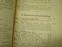 Yliopistokirjakauppa Oy Joululuettelo 1937 Julkatalog