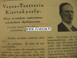 Vapaa-Teatteri 1930 helmi-maaliskuu