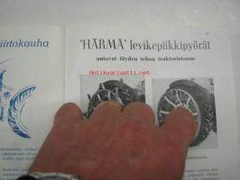 Ylihärmän Tehtaat -maatalouskonehinnasto 61, muokkauskoneet