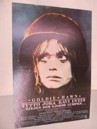 Tyttö joka kävin intin - Tjejen som gjorde lumpen -elokuvajuliste, Goldie Hawn, Eileen Brennan, Howard Zieff