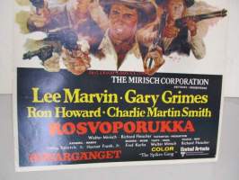 Rosvoporukka - Rövargänget -elokuvajuliste, Lee Marvin, Gary Grimes, Richard Fleischer