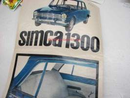 Simca 1300, 1500 -myyntiesite