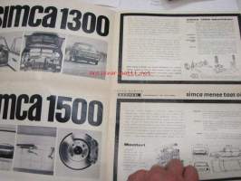Simca 1300, 1500 -myyntiesite