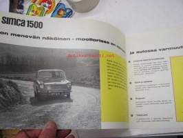 Simca 1500 -myyntiesite