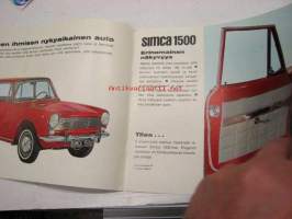 Simca 1500 -myyntiesite