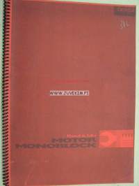 Derbi Monobloc motor -shop manual, korjaamokirja