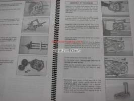 Derbi Monobloc engine -shop manual, korjaamokirja