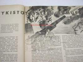 Hurtti Ukko / Hurttiukko 1940 nr 3 elokuu - Suomen sodan 1939-1940 sankaritarinoita, sis. mm. seur. artikkelit; Höyläpenkissä Ingoinaholla, Mies taisteli kotinsa...