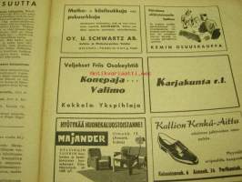 Hurtti Ukko 1940 nr 3 elokuu - Suomen sodan 1939-1940 sankaritarinoita, sis. mm. seur. artikkelit; Höyläpenkissä Ingoinaholla, Mies taisteli kotinsa raunioissa,