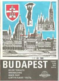 Budabest - Cartografia  1988 kartta