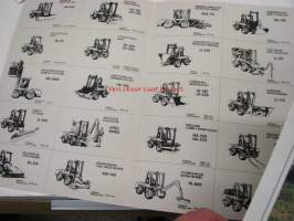 LM-Trac 480H, 580H Taajamatraktorien työlaitteet / Implements for utility machines -myyntiesite