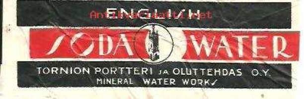 English Soda Water -   juomaetiketti