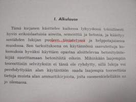 Betonityöntekijä