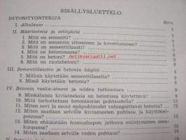 Betonityöntekijä