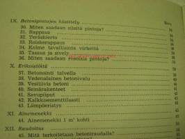 Betonityöntekijä