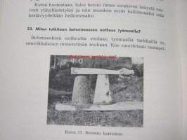 Betonityöntekijä