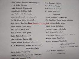 Minä laulan lapselleni... -kokoelma suomalaisen runouden kehtolauluja, kuvittanut Alf Danning