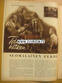 Kotiliesi 1955 nr 2 , tammikuu . Aiheita  kiiltävät kihlat, Saivo koko sivun värimainos. Takakannessa UPO pulsaattoripesukone -mainos,