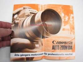 Canon Super 8 Auto Zoom 814 kamera -myyntiesite