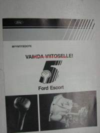 Ford Escort - vaihda viitoselle -myyntiesite