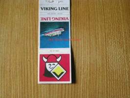 viking line  mainostikut etiketti