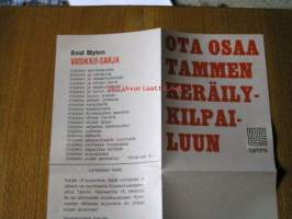 kirjamainos  tammen keräilykilpailuun
