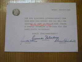 borgå i oktober 1948