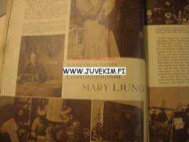 Kotiliesi 1955 nr 14,  heinäkuu Aiheita: ole päivä suutarina - kesäsandaalit, tunnettuja naisia: Mary Ljung