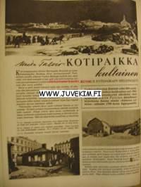 Kotiliesi 1950 nr 1 -mm. kehittyykö maalaisasunto oikeaan suuntaan?, onko kansallispuvut löydetty vai sommiteltu?