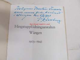 Hingstuppfödningsanstalten Wången 1903-1943