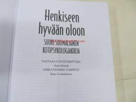 Henkiseen hyvään oloon. Suuri suomalainen kotipsykologiakirja