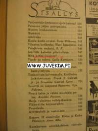 Kotiliesi 1949 nr 20 Lokakuu. Takakannessa värikäs piirretty  Silo -mainos. Piirretty nelivärimainos Fazer -makarooni. Ajankuvaa, mainoksia ja ruokaohjeita