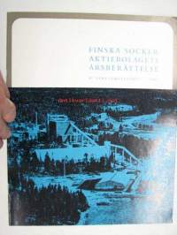 Finska Socker Ab (Suomen Sokeri Oy) årsberättelse 1965 -vuosikertomus