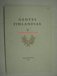 Gentes Finlandiae VI Skrifter utgivna av Finlands Riddarhus VI i samarbete med Finlands Adelsförbund