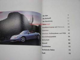 Porsche  Der Boxster -myyntiesite / myyntikirja - sales brochure (book)