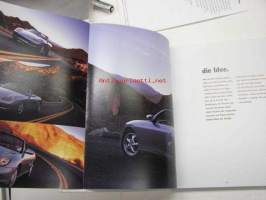 Porsche  Der Boxster -myyntiesite / myyntikirja - sales brochure (book)