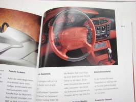 Porsche  Der Boxster -myyntiesite / myyntikirja - sales brochure (book)