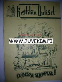 Kestilän Uutiset nr 3-4 1958