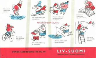 Lukujärjestys , Liv-Suomi