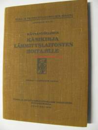 Käytännöllinen käsikirja lämmityslaitosten hoitajille v.1935