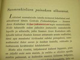 Suomea auttamassa Suomen avun keskuksen - Centrala Finlandshjälpen - toimintakertomus (Ruotsin apu talvisodan aikana, alkuteos &quot;Hur Sverige hjälpte Finland)