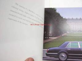 Rolls-Royce Silver Seraph -myyntiesite / sales brochure