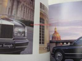 Rolls-Royce Silver Seraph -myyntiesite / sales brochure