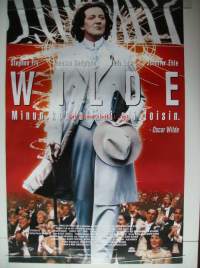 Wilde, ohjaus Brian Gilbert ja sen nimikkoroolia näyttelee Stephen Fry, elokuvajuliste  42x60 cm