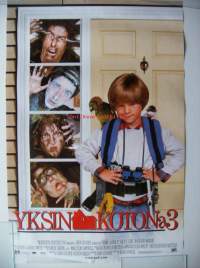 Yksin kotona 3 (engl. Home Alone 3) on vuonna 1997 valmistunut yhdysvaltalainen komediaelokuva, elokuvajuliste 40x60 cm