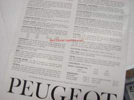 Peugeot 404 (Amerikan markkinoitten versio) -myyntiesite