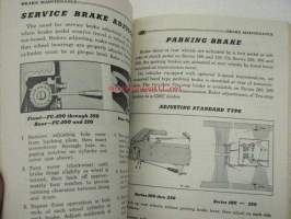 GMC Truck Models 100-350 Owner´s and Driver´s manual -käyttöohjekirja englanniksi