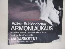 Armonlaukaus - Nådaskottet -elokuvajuliste, Matthias Habich, Margarethe von Trotta, Volker Schlöndorff