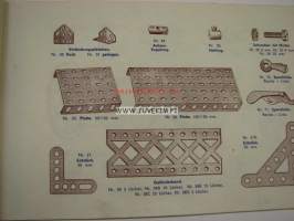 Merkur Metallbaukasten Vorlagenbuch